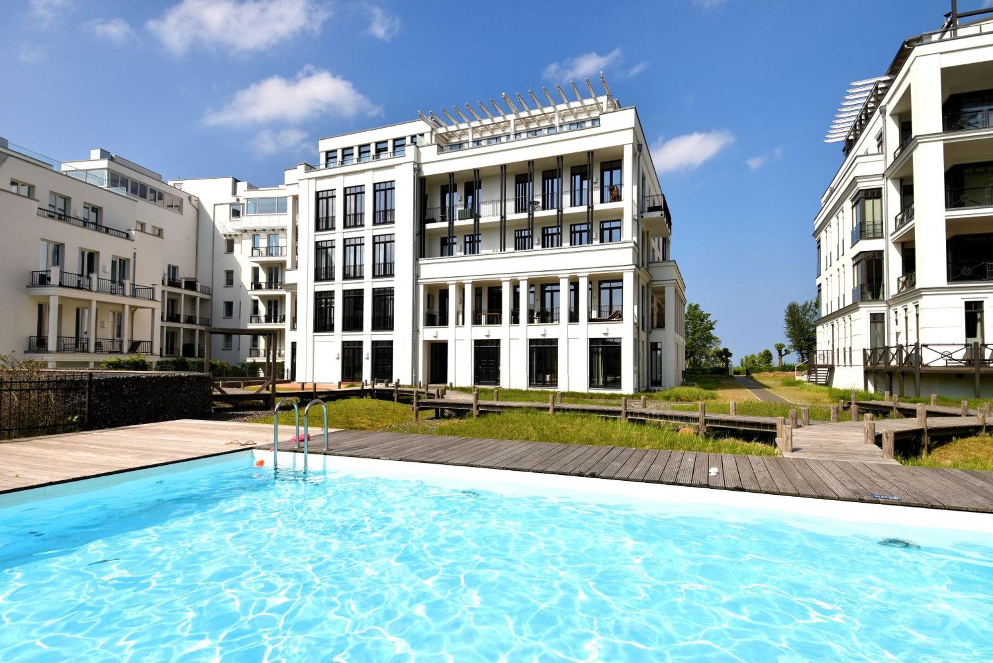 Ferienwohnung Luxus Apartment Meerfreude Sellin Exterior foto