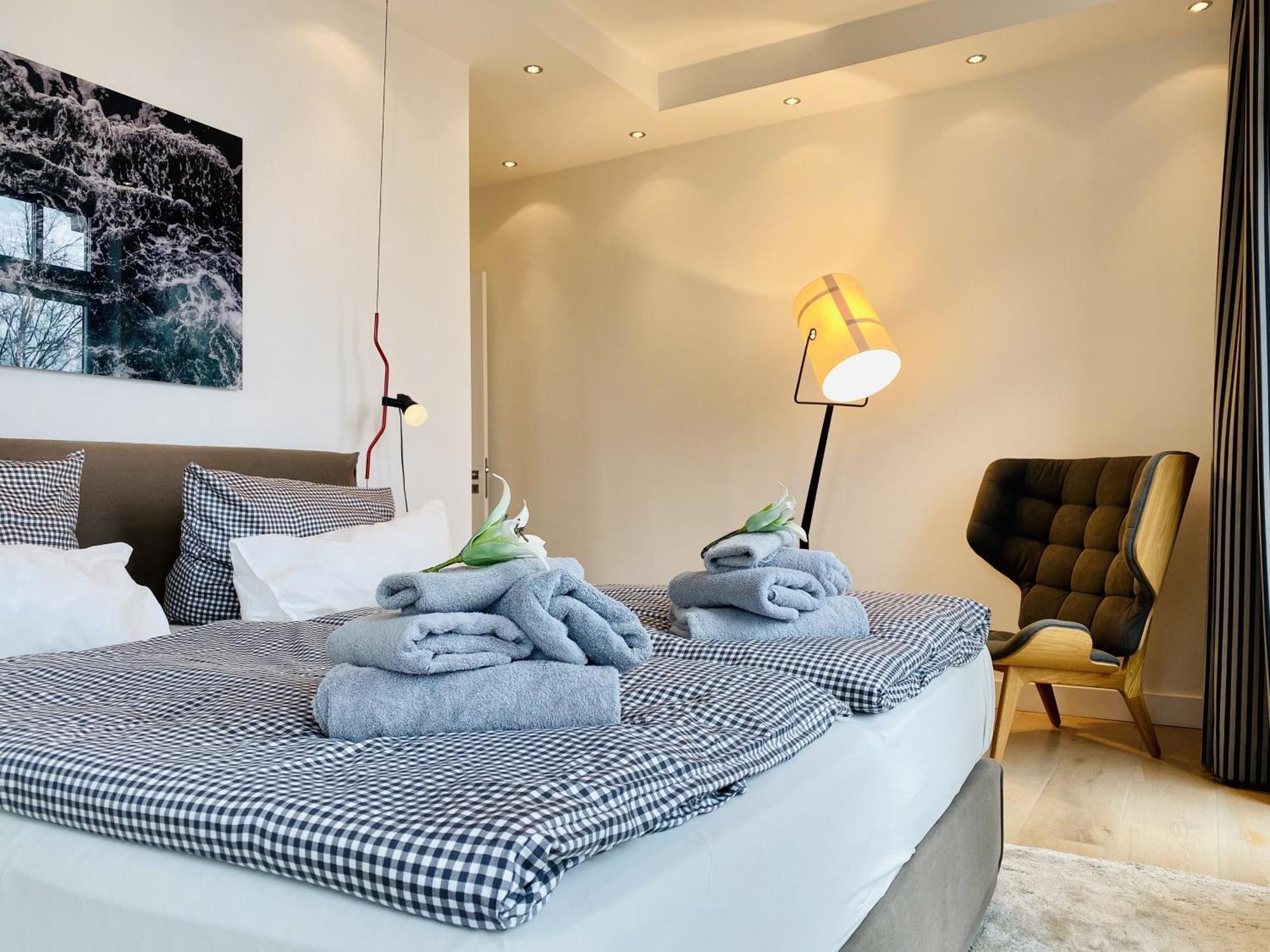 Ferienwohnung Luxus Apartment Meerfreude Sellin Exterior foto